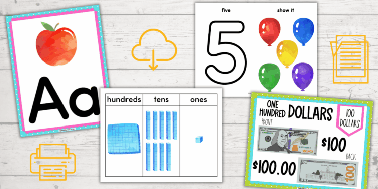 How to Print & Laminate Posters and Large Flashcards